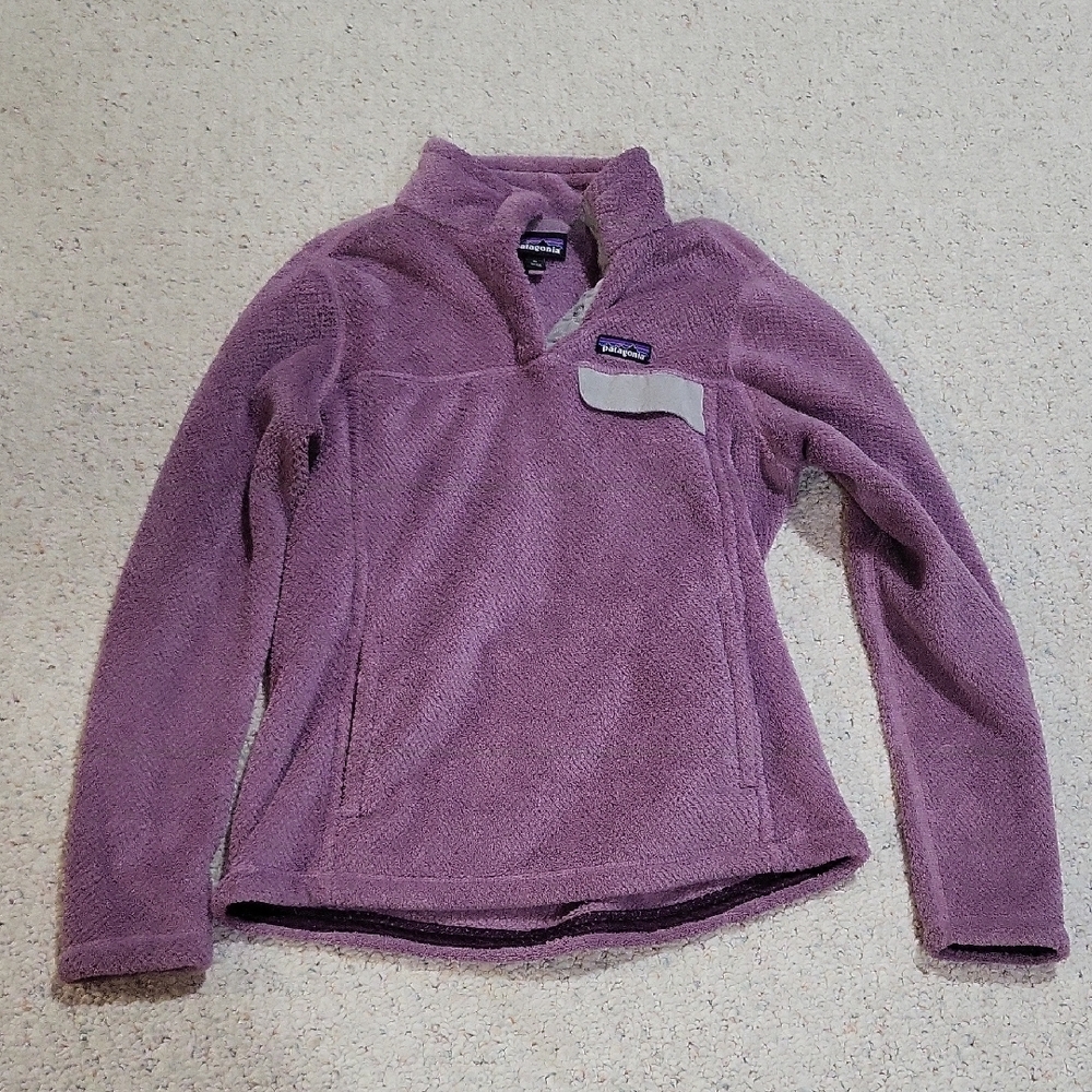 Patagonia Purple Fleece Pullover